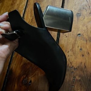 Alexander Wang Nadia Peep Toe Ankle Boots